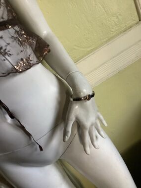 Vintage 90s belt unisex bracelet